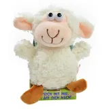 Winfried Kögler Kögler Labertier Zottel Schaf Bubi 18 cm Weiß