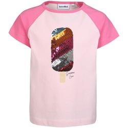 tausendkind collection - T-Shirt Eis In Rosa/Pink, Gr.122/128