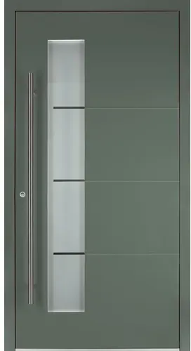 Splendoor Haustür »Premium Aluminium Haustür« - weiss