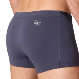 Ein schöner Fleck Erde Boxershorts Graphit / Weiß L 3er Pack