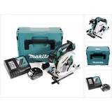 Makita DHS 680 RT1J Akku Handkreissäge 18 V 165 mm Brushless + 1x Akku 5,0 Ah + Ladegerät + Makpac