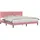 vidaXL Modernes Bett 200 x 200 cm Rosa