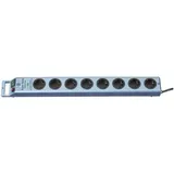 Brennenstuhl 1153340338 Überspannungsschutz-Steckdosenleiste 8fach Blau (metallic) Schutzkontakt 1 St.