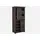Massivmoebel24 Schrank Mango 80 x 175 x 45 cm Grau
