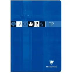Clairefontaine 10x Heft Technik und Praxis Clairefontaine, DIN A4, 40 Blatt, 90g, kariert/blanko - Sortiert 3168C