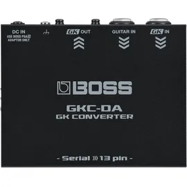 Boss GKC-DA GK Wandler, Steuere BOSS und Roland Geräte mit 13-Pin GK Anschluss über die neuen GK-5/GK-5B Tonabnehmer