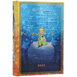 paperblanks ltd. 12-Monatskalender Der kleine Prinz Mini 2027 Tagesüberblick
