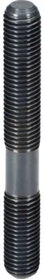 Stiftschrauben, DIN 6379 b1 lang, für Muttern für T-Nuten/Güte 10.9 | d=M8 / l=100 mm | 23040.0583