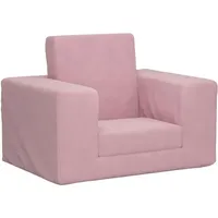 vidaXL Schlafsofa für Kinder Rosa