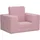 vidaXL Schlafsofa für Kinder Rosa