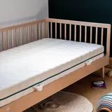 Kadolis – Kindermatratze 90x200x17 cm COCOLEGEND® 3–18 Jahre – Naturlatex & Kokosfasern – Mitwachsend, beidseitig nutzbar (fest/halbfest) – Abziehbarer Bezug, atmungsaktiv, Oeko-TEX®-Zertifiziert
