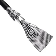 3M 3659/14 100 SF Flachbandkabel Rastermaß: 1.27mm 14 x 0.08mm2 Schwarz, Grau Meterware