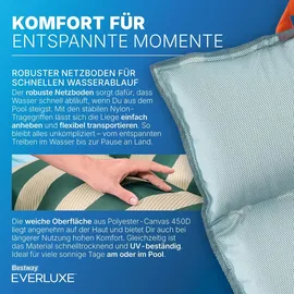 BESTWAY Poolmatte Sommer-Luxus 183 x 90 x 20 cm