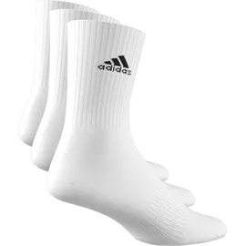 adidas Cushioned Crew Socken 3er Pack White / Black 37-39