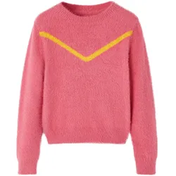 Kinderpullover Gestrickt Altrosa 104 – Weich & stilvoll - 104
