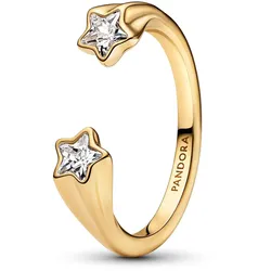 Pandora 163582C01 Ring für Damen Sternschnuppen Goldfarben, 60/19,1