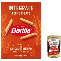 20x Pasta Barilla Farfalle Integrali Vollkorn Nudeln 500g+Italian Polpa 400g