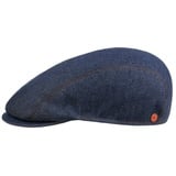 Mayser Flat Cap (1-St) Schirmmütze mit Schirm, Made in the EU blau 61 cm