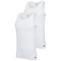 adidas Sportswear Unterhemd / Tanktop Active Flex Cotton in Weiß | Gr.: M
