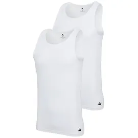 adidas Sportswear Unterhemd / Tanktop Active Flex Cotton in Weiß | Gr.: M