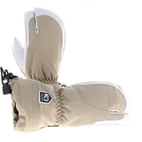 Hestra Heli Ski 3-Finger Skihandschuhe Beige/Khaki 9