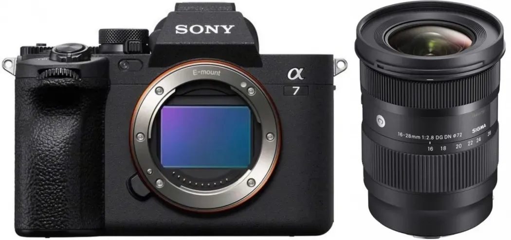 Sony Alpha ILCE-7 IV + Sigma 16-28mm f2,8 DG DN | nach 100 EUR Sony Summer Travel Sofortrabatt