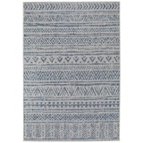 benuta In- & Outdoor-Teppich Cleo Blau 80x150 cm - Outdoor-Teppich für Balkon & Garten, 4053894760235