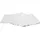 Duni Zelltuch Serviette 40x40 cm 2lagig 1/4F. weiß