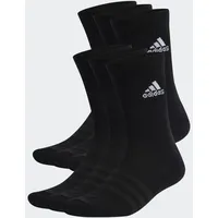 Adidas Cushioned Sportswear Crew Socken 6er Pack Black / White 49-51