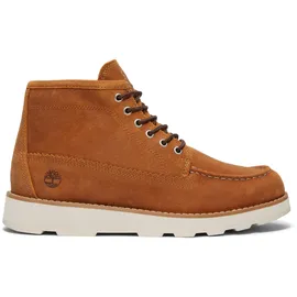 Timberland Mens Mid Lace UP Chukka Boot rust suede 9