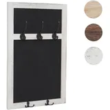 Mendler Wandgarderobe HWC-C51 Weiß
