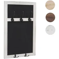 Mendler Wandgarderobe HWC-C51 Weiß