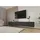 altdecor NOA-2 Lowboard 300 cm Schwarz Holz
