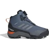 Adidas Terrex Winter Mid BOA R.RDY Kinder Wanderschuhe-Blau-3,5