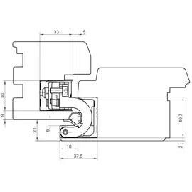 Simonswerk Türenband Verdecktliegendes TECTUS TE 680 3D FD Stahl