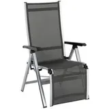 MWH Relaxsessel Elements, silber, Dunkelgrau, Silber, Schwarz