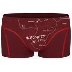 Ein schöner Fleck Erde Boxershorts Wildspitze Rostrot rot M