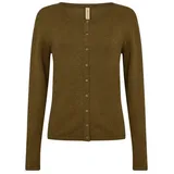 Soyaconcept Strickjacke SC_DOLLIE in 97230 MISTY OLIVE MEL | Gr.: XXL