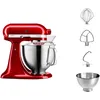 KITCHENAID Küchenmaschine Artisan 5KSM185PSECA, rot (candy apple), B:24cm H:36cm T:37cm, Küchenmaschinen