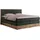 MKS Boxspringbett 160 x 200 cm H4 Dunkelgrau