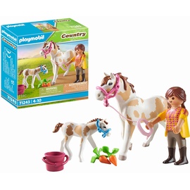 Playmobil Country Pferd mit Fohlen