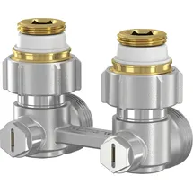 Simplex Hahnblock E1/50 Exclusiv Eckform G3/4i x G3/4a