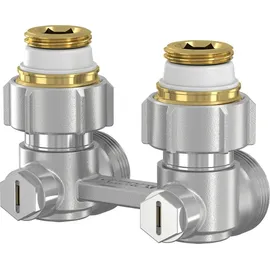 Simplex Hahnblock E1/50 Exclusiv Eckform G3/4i x G3/4a