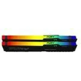 Kingston FURY Beast RGB 2 x 8GB, 5200 MHz, DDR5-RAM, DIMM RAM, Schwarz