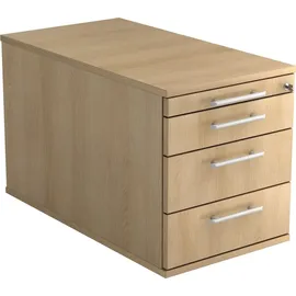 Hammerbacher Solid Rollcontainer 42,8 x 80,0 x 51,2 cm braun