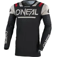 O'Neal Oneal Prodigy Five Four Langarm-t-shirt - Schwarz/Grau /