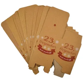 Cepewa DIY-Adventskalender Set 24 Boxen