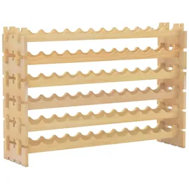 Costway Weinregal 119 x 29 x 72 cm Braun