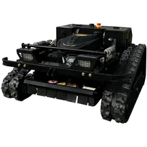 FM-SOLAR Ferngesteuerter Motor-Rasenmäher CW-500 Plus Schwarz Böschungsmäher