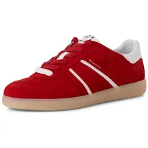 TAMARIS Sneaker mit Label-Stitching, Rot, 39